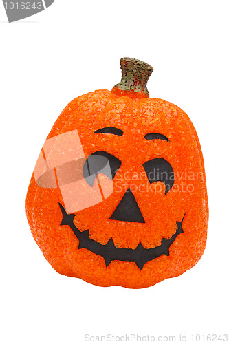 Image of Bright Shiny Halloween Pumpkin
