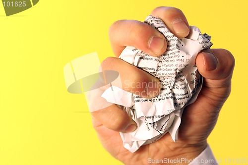 Image of Crumpled paper