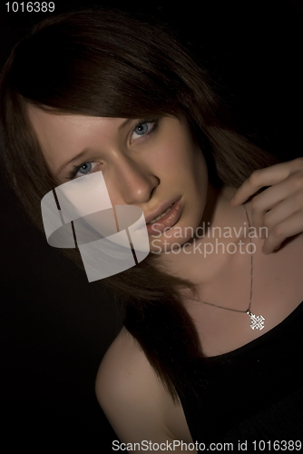 Image of  Portrait of a young girl    
