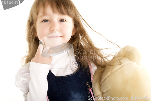 Image of Photo of a little girl  