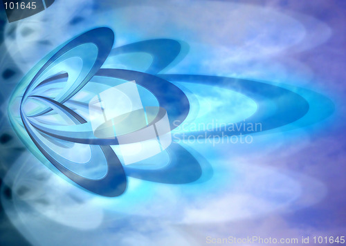 Image of Abstract blue background