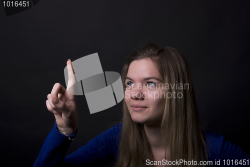 Image of Portrait of a young girl    