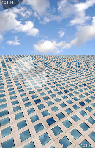 Image of Blue sky and clouds