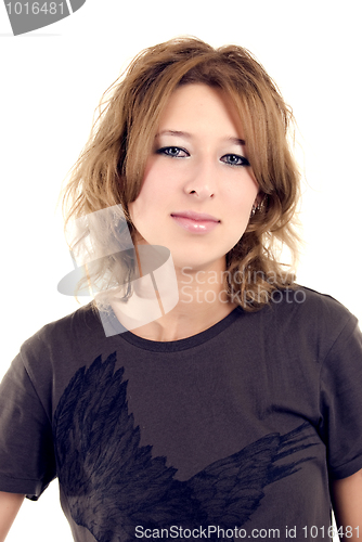 Image of Portrait of a young girl    