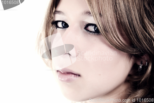 Image of  Portrait of a young girl    