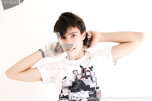 Image of Young handsome guy         