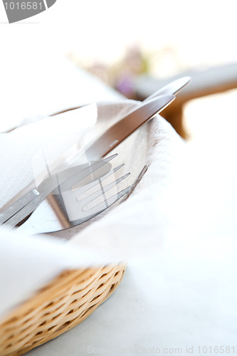 Image of Close-up of cutlery