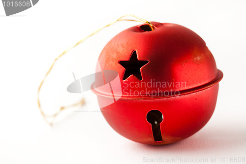 Image of Red Christmas bauble