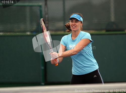 Image of Martina Hingis at Pacific Life Open