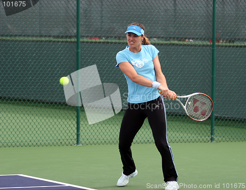 Image of Martina Hingis at Pacific Life Open