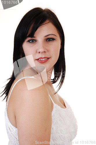 Image of Young girl standing.