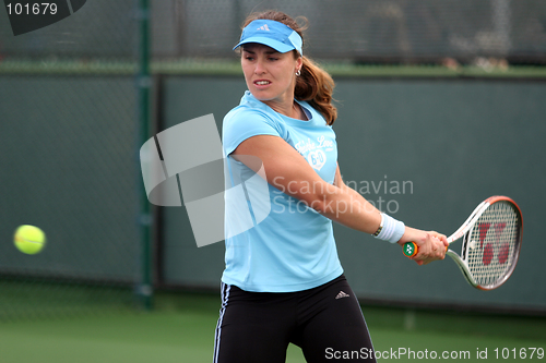 Image of Martina Hingis at Pacific Life Open