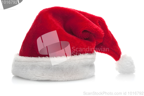 Image of Traditional red santa claus hat