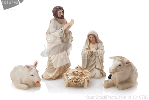 Image of Ceramic nativity scene 