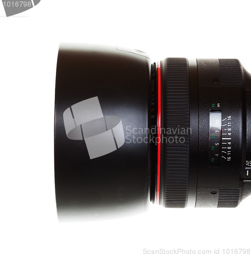 Image of Camera Lens with Clipping Path