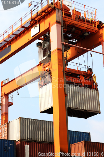 Image of container loading