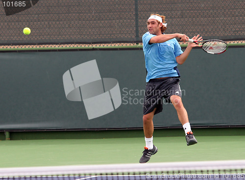 Image of Marcos Baghdatis  at Pacific Life Open