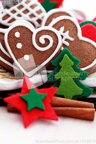 Image of Christmas gingerbreads