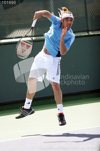 Image of Marcos Baghdatis  at Pacific Life Open
