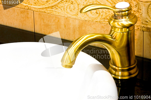 Image of Brass faucet