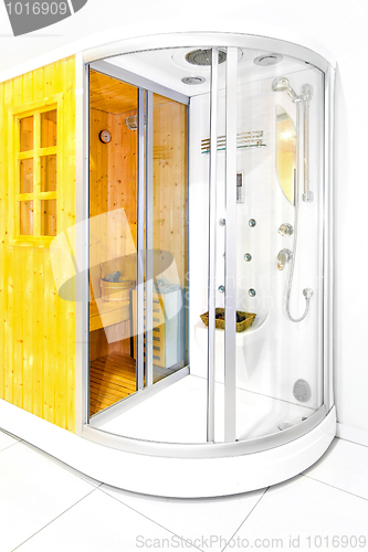 Image of Sauna and shower