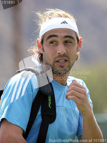 Image of Marcos Baghdatis  at Pacific Life Open