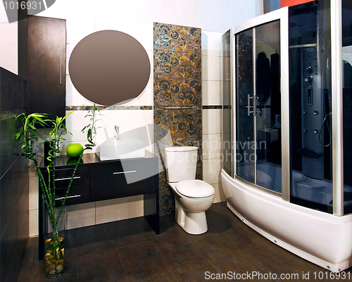 Image of Bamboo bathroom