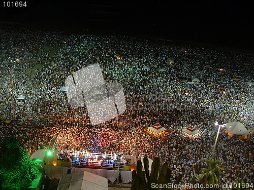 Image of New Year at Copacabana Beach