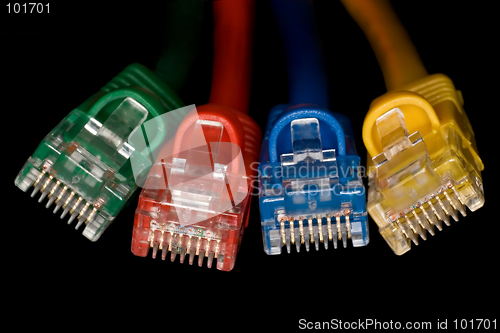 Image of LAN Cables Macro