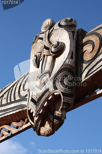 Image of Maori tribal art