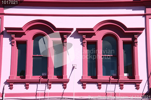Image of Pink windows