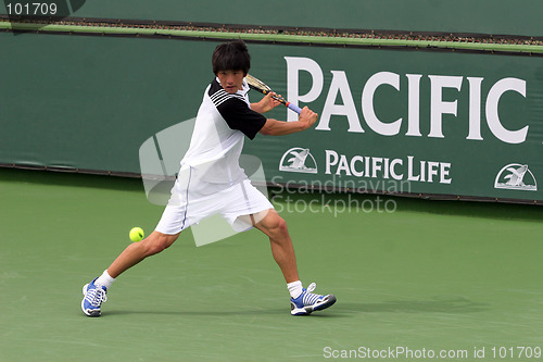 Image of Kevin Kim at Pacific Life Open