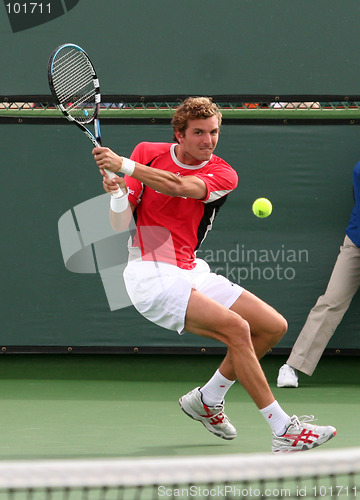 Image of Julien Benneteau at Pacific Life open