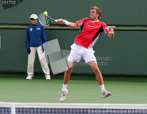 Image of Julien Benneteau at Pacific Life open