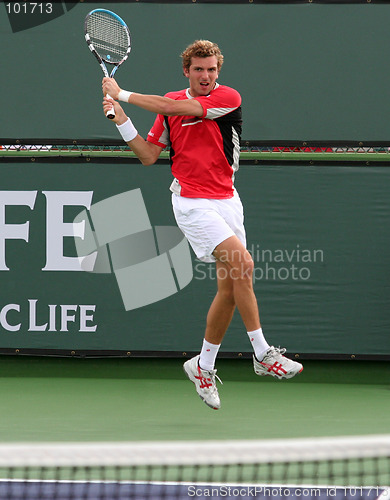 Image of Julien Benneteau at Pacific Life open