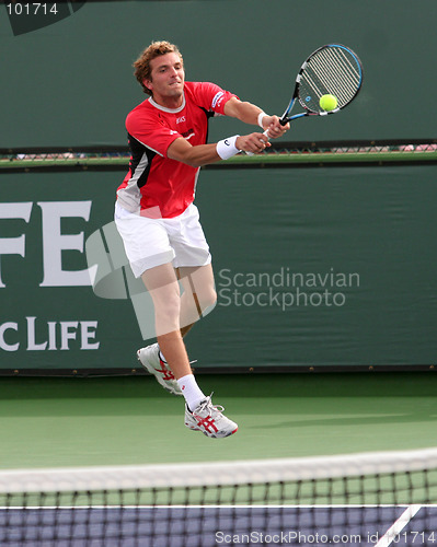 Image of Julien Benneteau at Pacific Life open