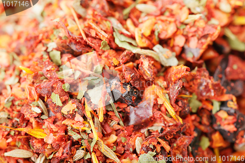 Image of Spice mixture for rice courses background