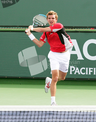 Image of Julien Benneteau at Pacific Life open