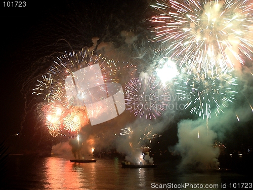 Image of New Year at Copacabana Beach