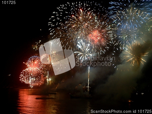 Image of New Year at Copacabana Beach