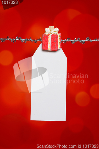 Image of Christmas Birthday Gift Tag