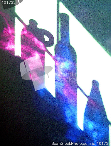 Image of Bottle shadows