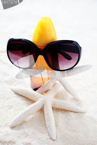 Image of suntan lotion