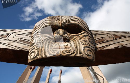 Image of Maori tribal art