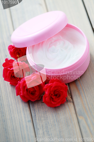 Image of box of luxury face cream