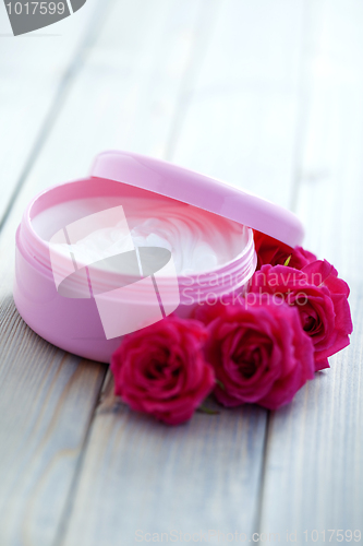 Image of box of luxury face cream