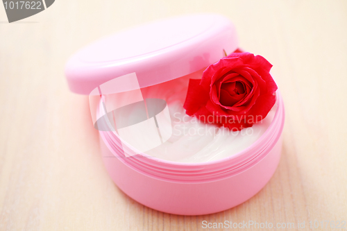 Image of box of luxury face cream