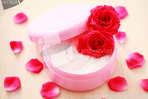 Image of box of luxury face cream