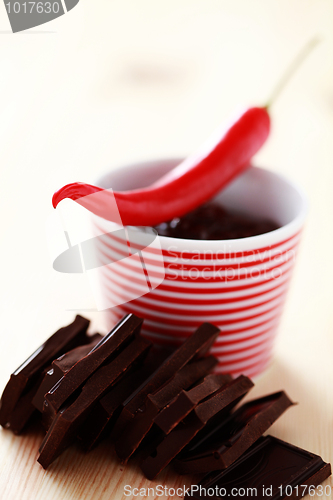 Image of spicy hot chocolate