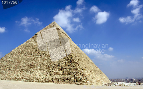 Image of giza pyramids, cairo, egypt